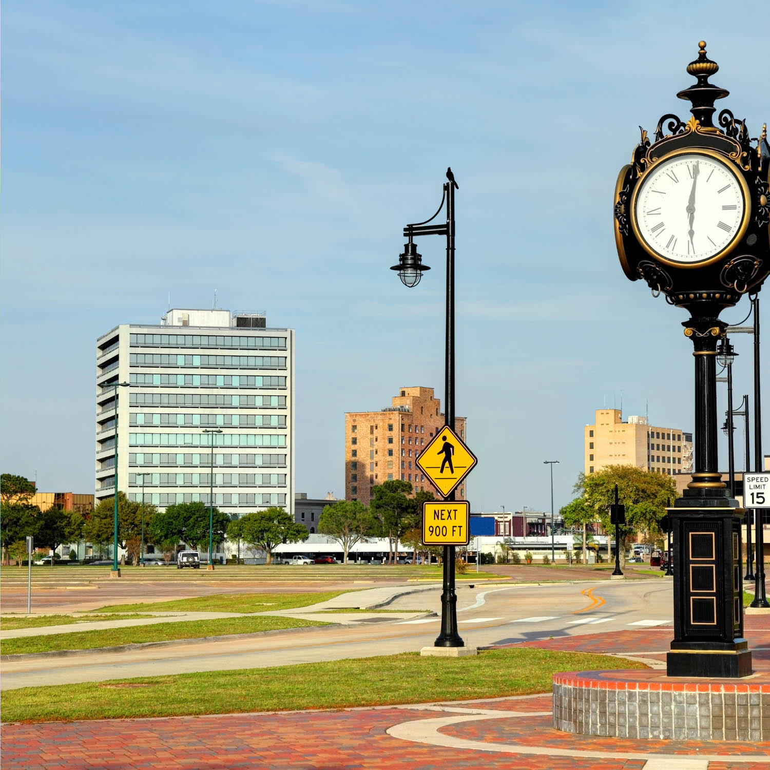 Lake Charles city street